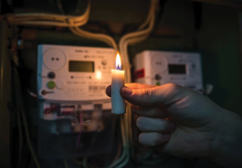 Panne de courant tableau électrique